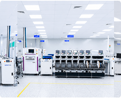 High-speed SMT production line at CWD Mysore