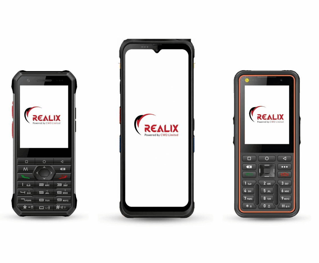 Realix Intrinsically Safe Feature Phones