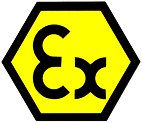 ATEX Ex Explosion Proof Certification Badge